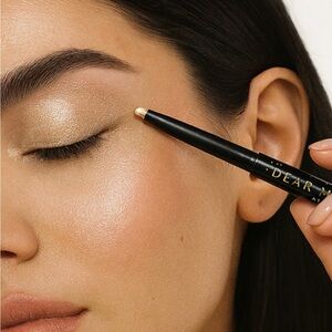 Dear Midnight Dual Ended Shimmer Eyeshadow Stick and blender - Champagne Dream